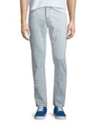 Men's 80s Straight-fit Stretch Jeans, Ice Blue