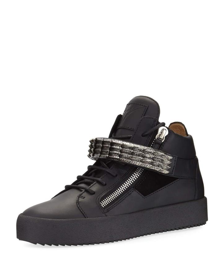 Stan Suede & Leather Mid-top