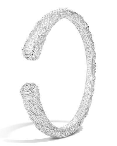 Classic Chain Diamond Pav&eacute; Cuff