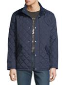 Men's Quilted Knit-collar Barn Jacket