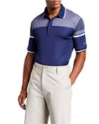 Men's Engineered Stripe Polo