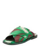 Crisscross Jungle Flat