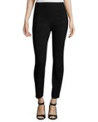 Arabella Straight-leg Pants, Black