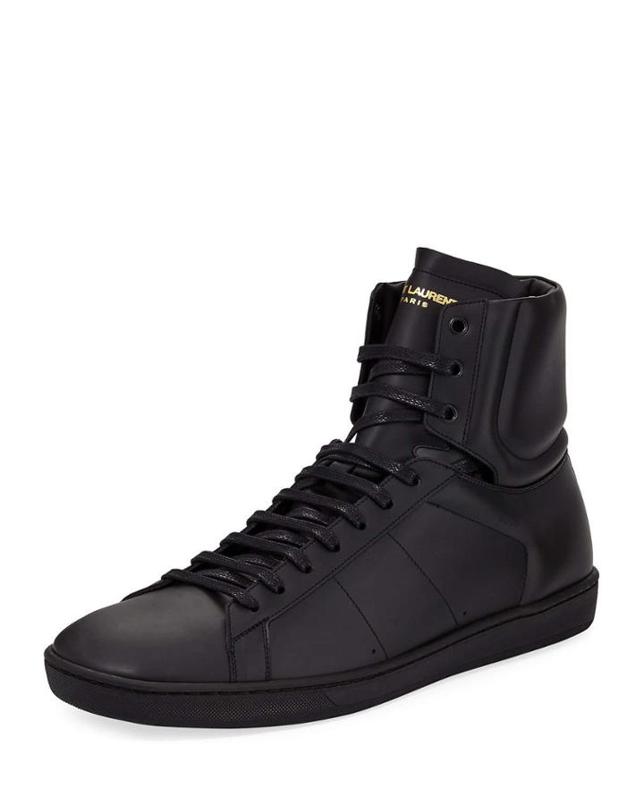 Sl/10h Men's Signature Court Classic Leather High-top