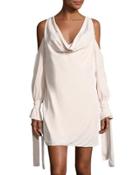 Twin Peaks Cowl Mini Dress,