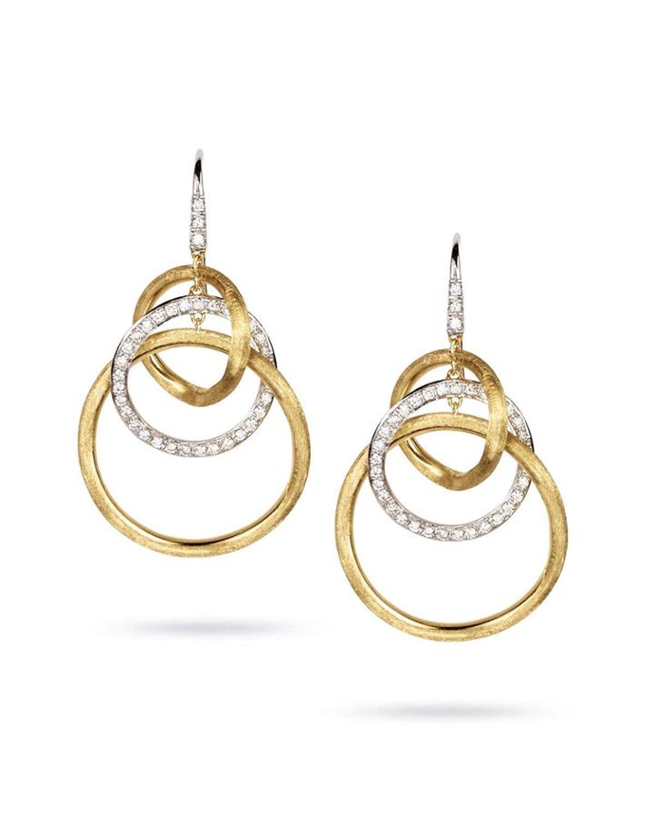 Jaipur Diamond Link Drop Earrings