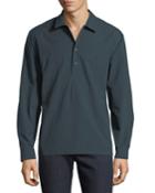Men's Slim-fit Wear-it-out Seersucker Check