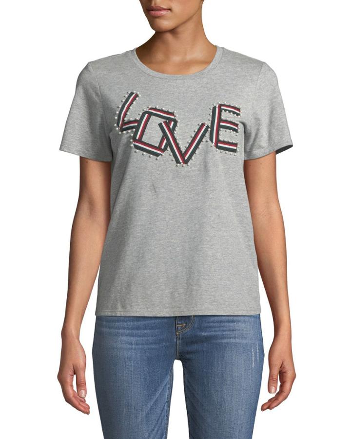 Love Pearly Cotton Tee