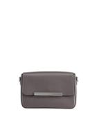 Logo Medallion Leather Crossbody Bag