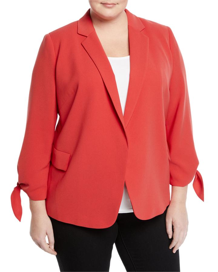 Bria Tie-sleeve Jacket,