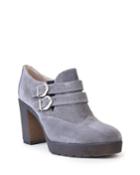 Suede Fashion Platform Booties