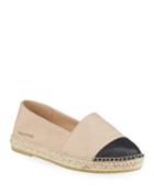 Espina Colorblock Leather Espadrilles