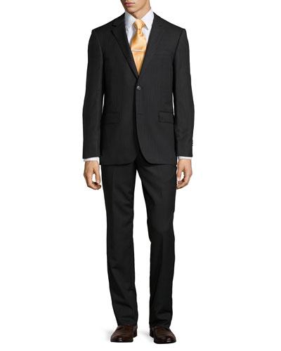 Two-piece Modern-fit Pinstripe