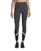 Space-dye Refraction High-waist Full-length Performance
