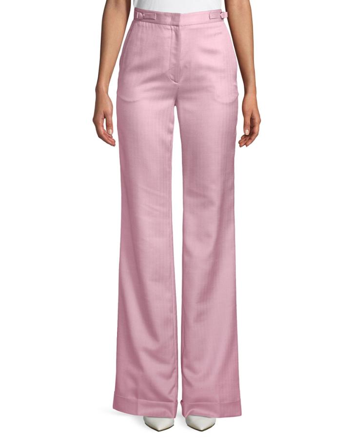 Gainsbourg Wide-leg Silk-wool Pants