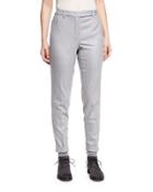 Jari Speckled Flannel Cuffed Pants