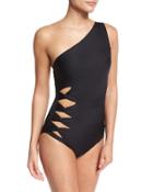 One-shoulder One-piece