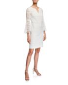 Loomis Bell-sleeve Momento Embroidered