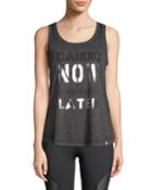 Cardio Cocktails Keyhole-back Tank