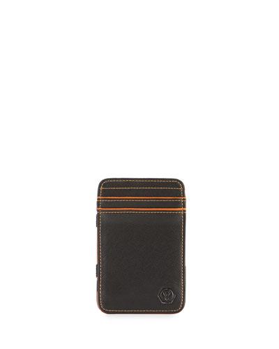 Magic All-in-one Elastic Wallet, Black/orange
