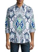 Coulter Pine Paisley Woven