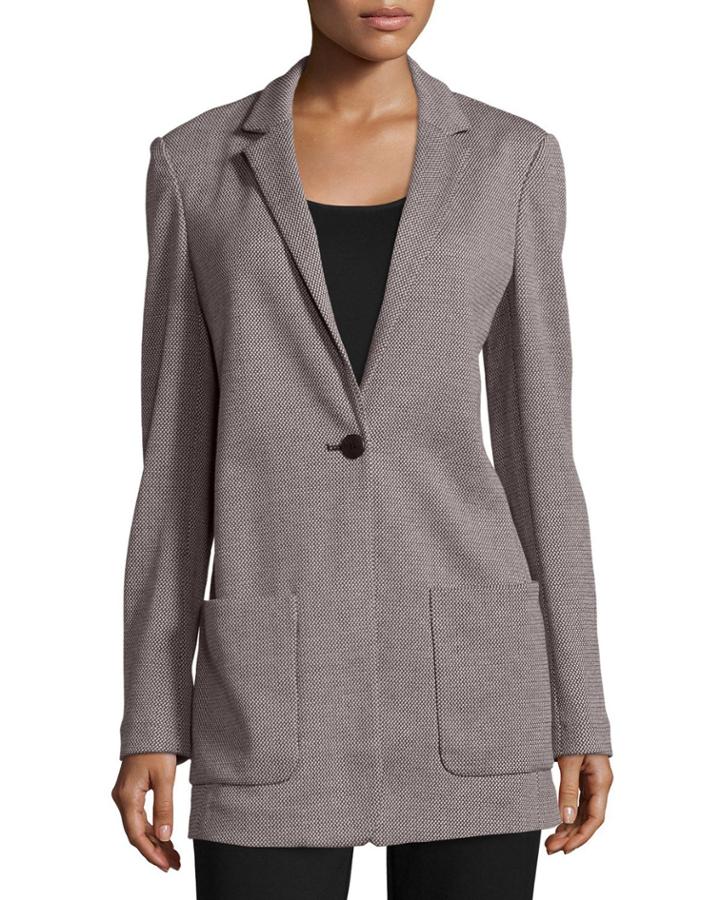 Birdseye Boyfriend Jacket,