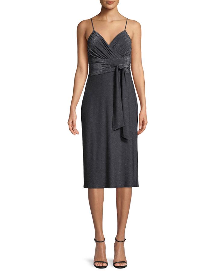 Metallic Jersey Cami Dress