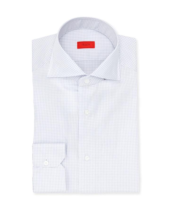 Gingham Check Cotton Dress