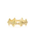 Armenta 18k Plume Stackable Diamond Band Ring, Women's, Gold
