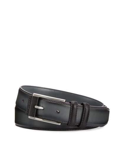 Martin Leather Belt, Black