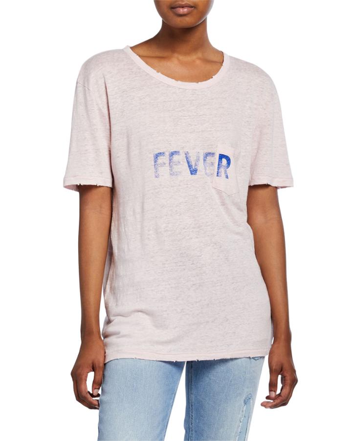 Amber Love Is Crewneck Short-sleeve
