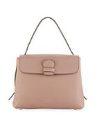 Burberry Medium Calf Leather Handbag, Pink