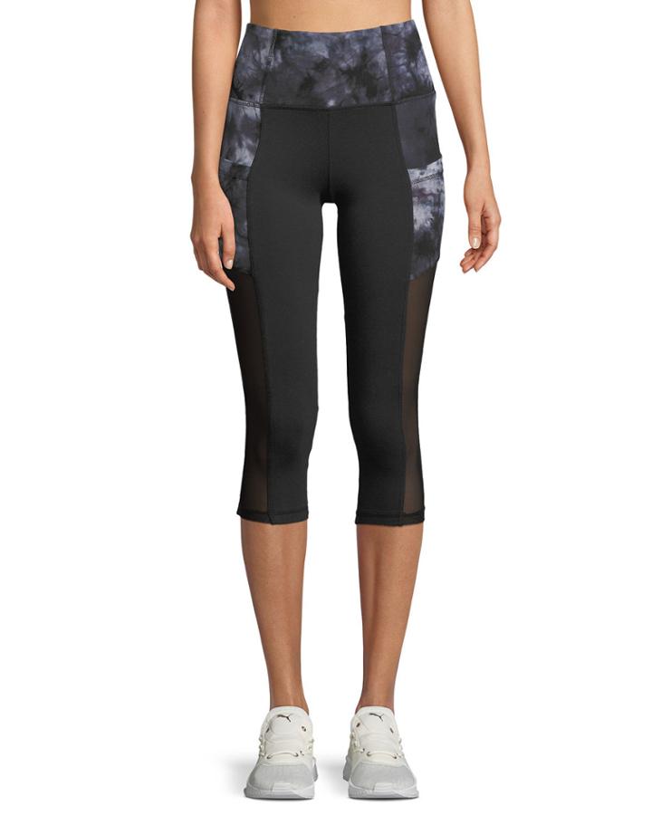 Vera Tie-dye Panel Capri