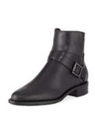 Nellie Calf Ankle Buckled Booties