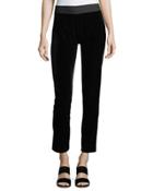 Velvet Ankle-crop
