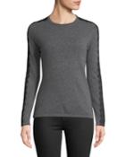 Crewneck Cashmere Sweater With
