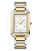 Large Two-tone Classico Stainless Steel Bracelet Watch,