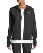 Spark Colorblocked Zip-front Hoodie