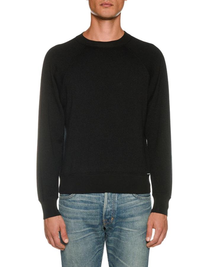Men's Raglan-sleeve Crewneck