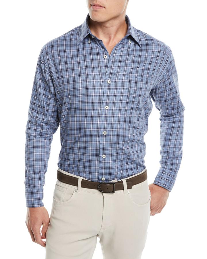 Men's Crown Fleece Briar Hill Tartan