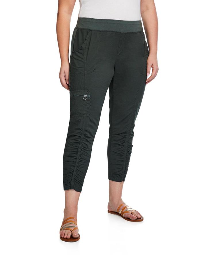 Plus Size Malinda Skinny Stretch Cargo Pants