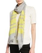 Lightweight Stripe Frayed