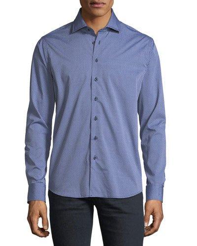 Circular-print Cotton