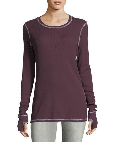 Thumbhole-cuff Top