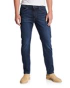 Men's The Slim Fit Dark-wash Jeans