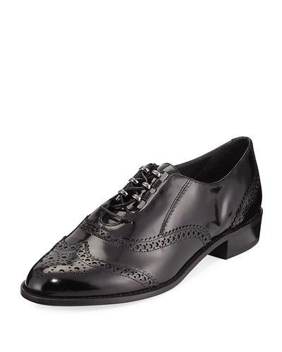 Darling Lace-up Metallic