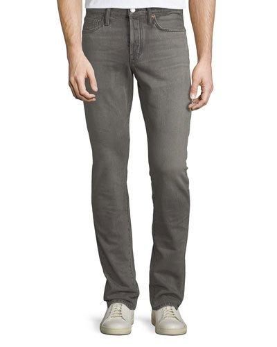 Slim-leg Jeans, Gray