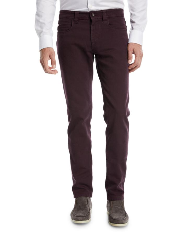 5-pocket Slim-fit Denim Jeans