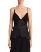 Loredana Shimmery Babydoll Top
