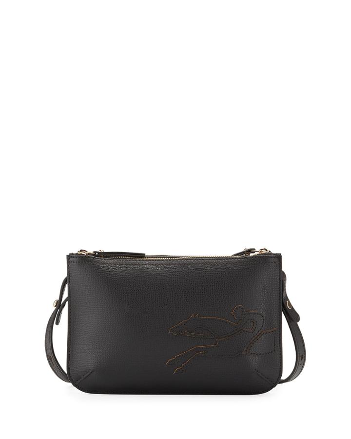 Shop It Leather Crossbody Bag